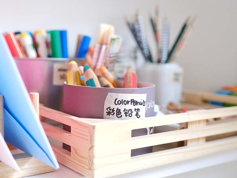 Art Supplies for Babies at How we Montessori