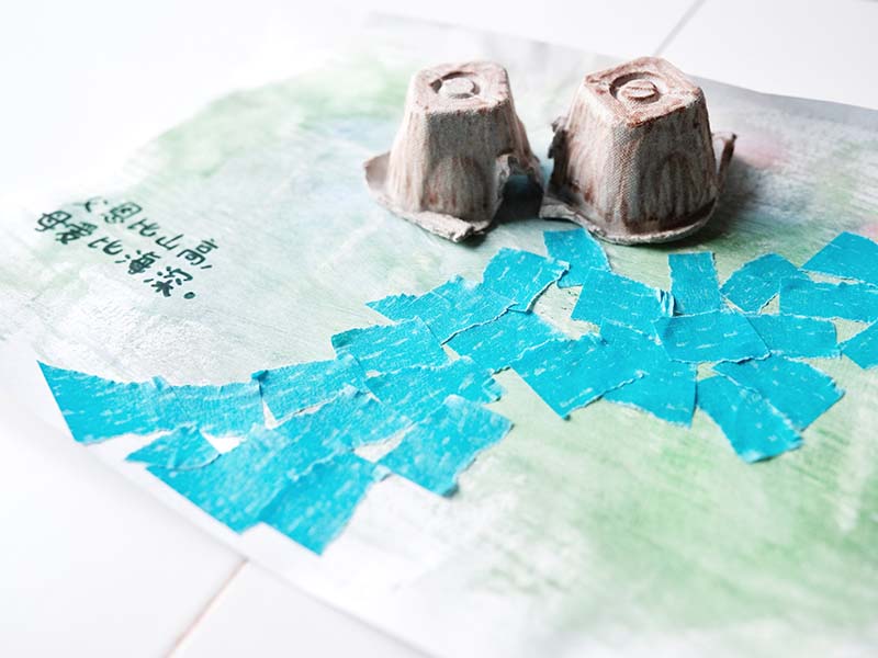 Toddler craft: Pasting – A Beautiful Childhood