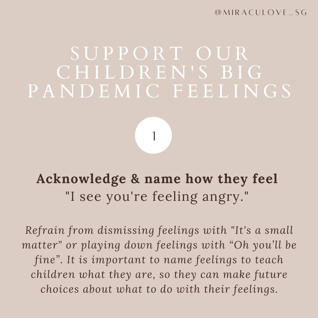 Supporting Our Children's Big Pandemic Triggered Feelings