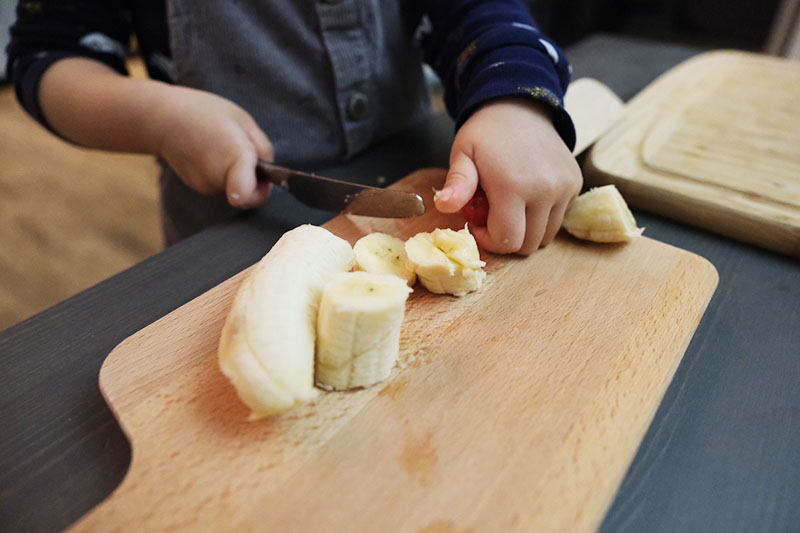 Wavy Chopper Knife - Montessori Young Toddler Week 25