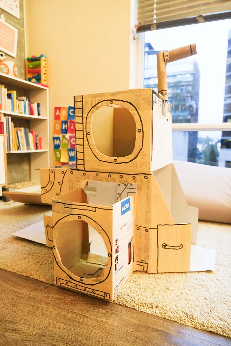 cardboard toys for toddlers