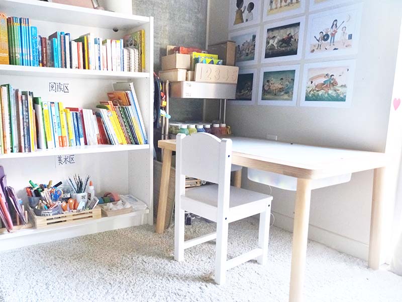 How to Set Up a Kids' Art & Homework Area in a Small Space — Seeking Miss  Poppins