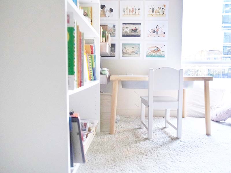 Our Art Station [Montessori Toddler Art Set-Up] — Home and on the Way